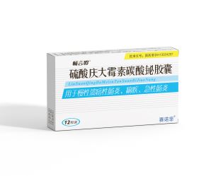 <dt>药品名称</dt><dd>硫酸庆大霉素碳酸铋胶囊</dd>